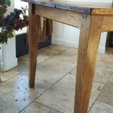 Danish Farmhouse Table with Patina