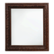Grand miroir en chêne sculpté français antique, fin du 19e siècle