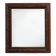 Grand miroir en chêne sculpté français antique, fin du 19e siècle