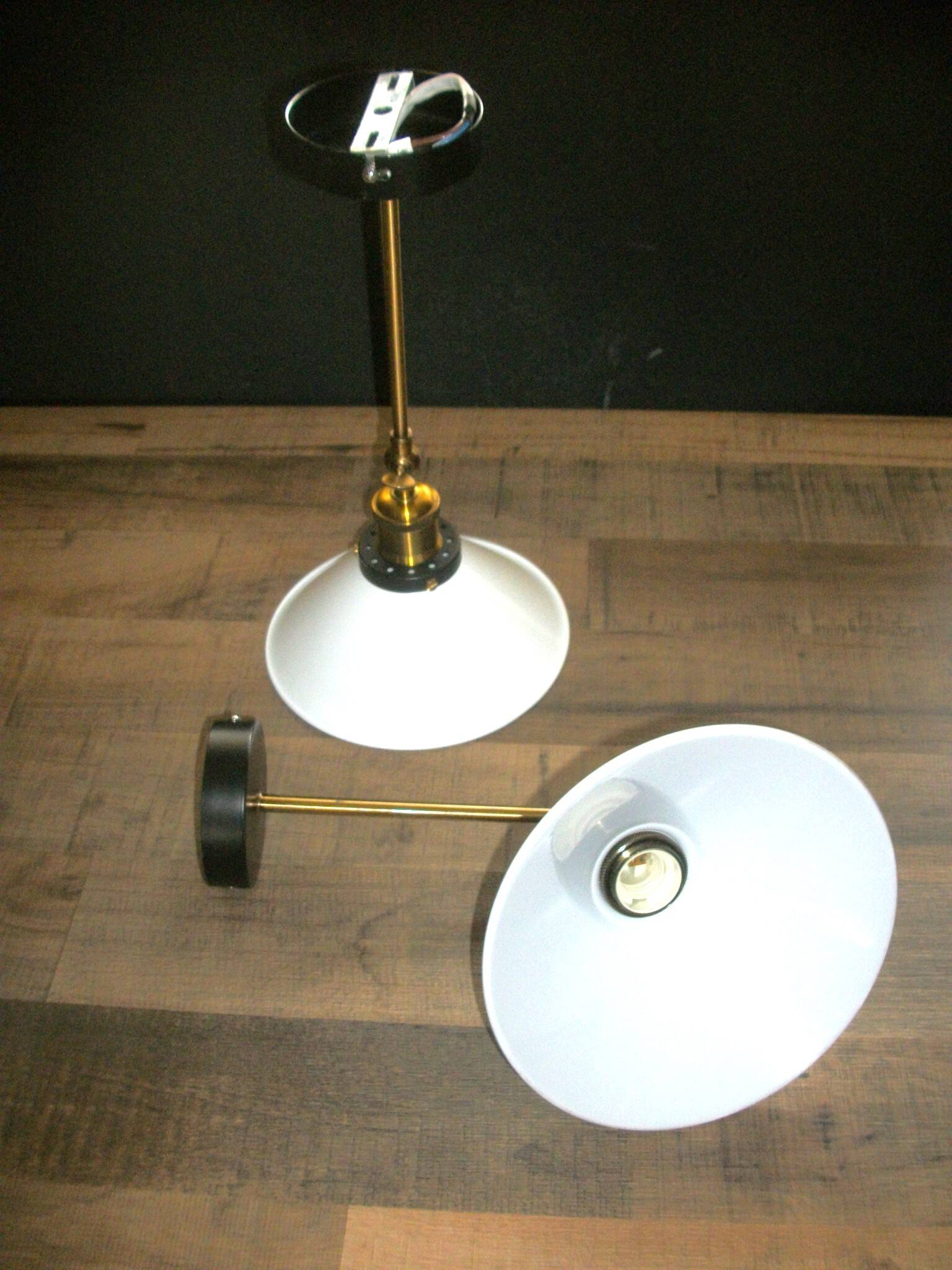 Pair Of Metal Sconces