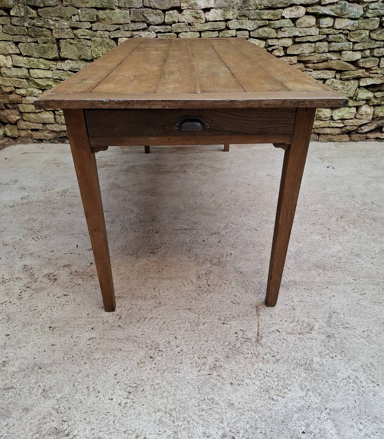 Oak farmhouse table 200cm