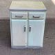 Meuble de cuisine buffet vintage années vert d'eau esprit mado