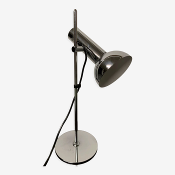 70's chrome table lamp