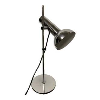 70's chrome table lamp