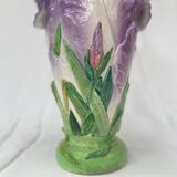 VASE STYLISE IRIS VALLAURIS