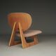 model 5016 Low Chair by Junzo Sakakura and Daisaku Cho, 1970s