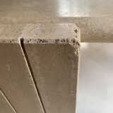 Table basse en travertin