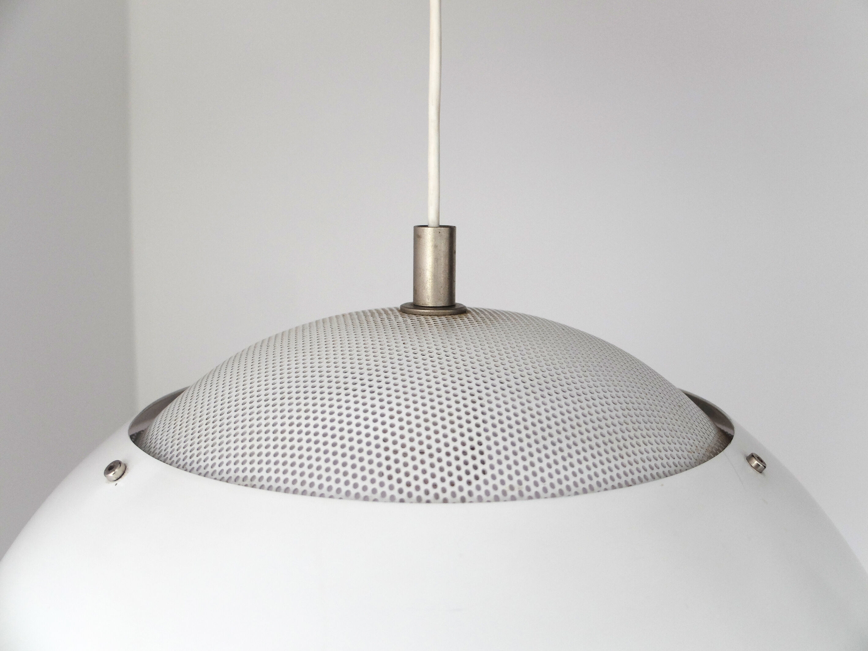 Scandinavian hanging lamp XL, white, Nordisk Solar, Denmark