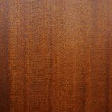 Vintage Mid-Century Danish Modern Teak Sideboard with Hand-Painted Pattern