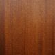 Vintage Mid-Century Danish Modern Teak Sideboard with Hand-Painted Pattern