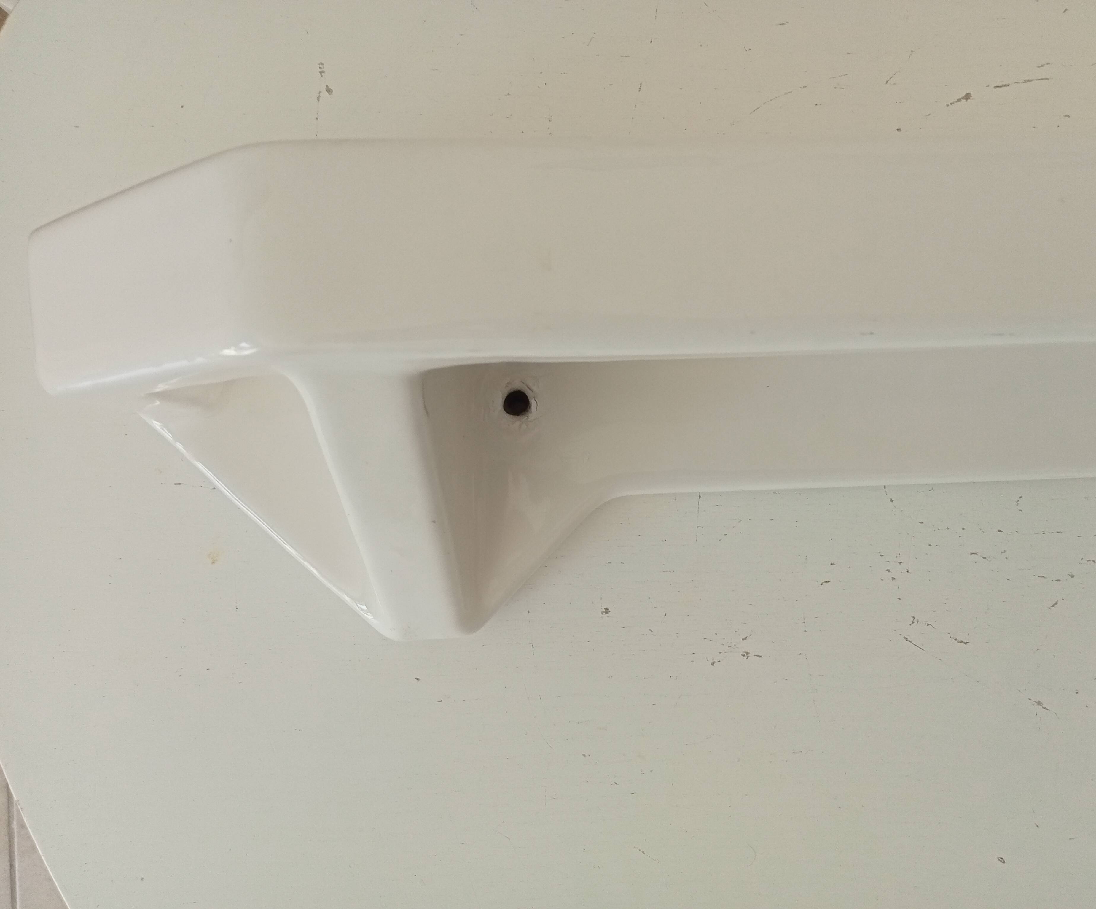Vintage wall shelf from Lyon Vaise, Art Deco 1930 in ceramic.