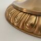 Simple flush lamp in brass, mid-century German design, 1960s, Germany.
