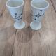 Set of 6 Vintage Mazagran Mugs Porcelain MP Tours Bluebells