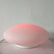 White opaline pebble lamp dlg Joseph André Motte