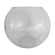 Vase boule en verre Laque Line