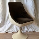 Chaise tulipe pivotante 1970