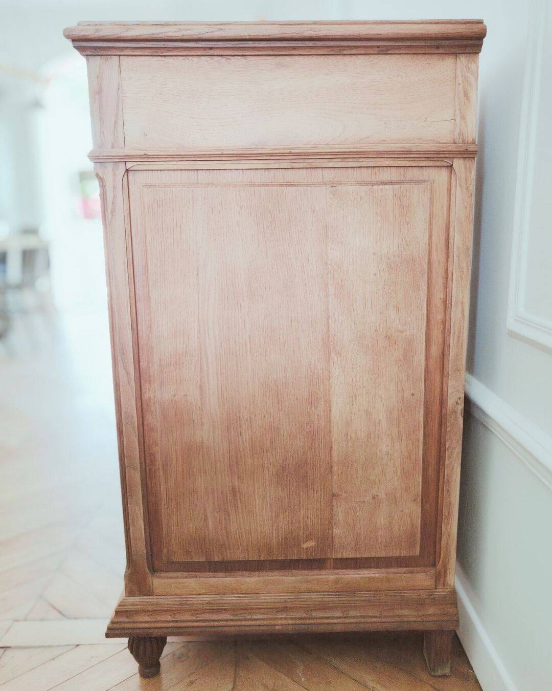 Renovated antique sideboard, country style.