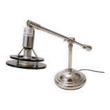 Desk lamp, with a balance, touch-sensitive