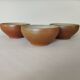 3 stoneware bowls size 2