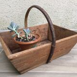 Vintage gardener's basket