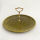 Serving dish / cheese platter – Gien earthenware, 1970s