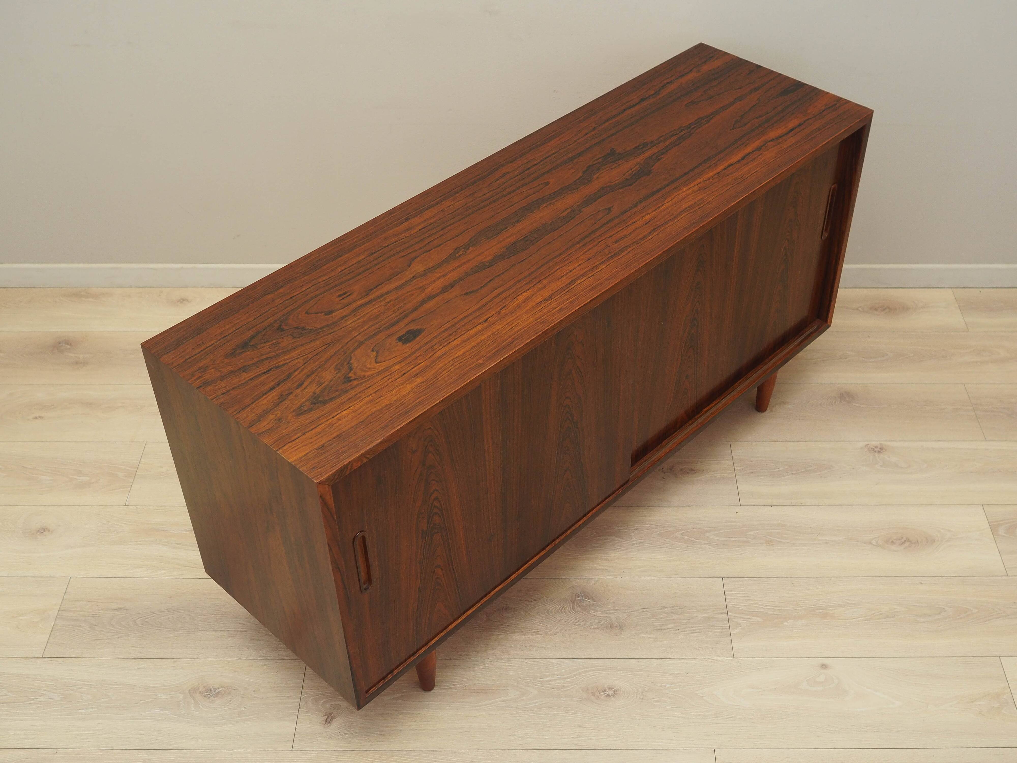 Rosewood cabinet, Danish design, 1970s, manufacturer: Hundevad
