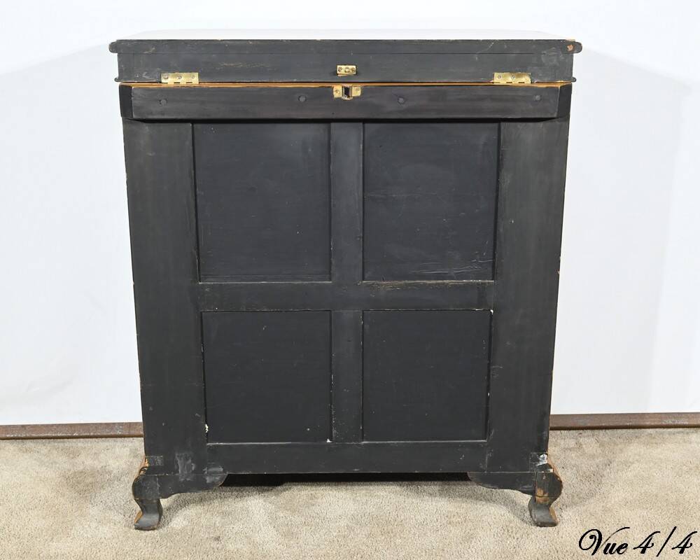 Asian Liquor Cabinet in Lacquered Wood, China – 1950