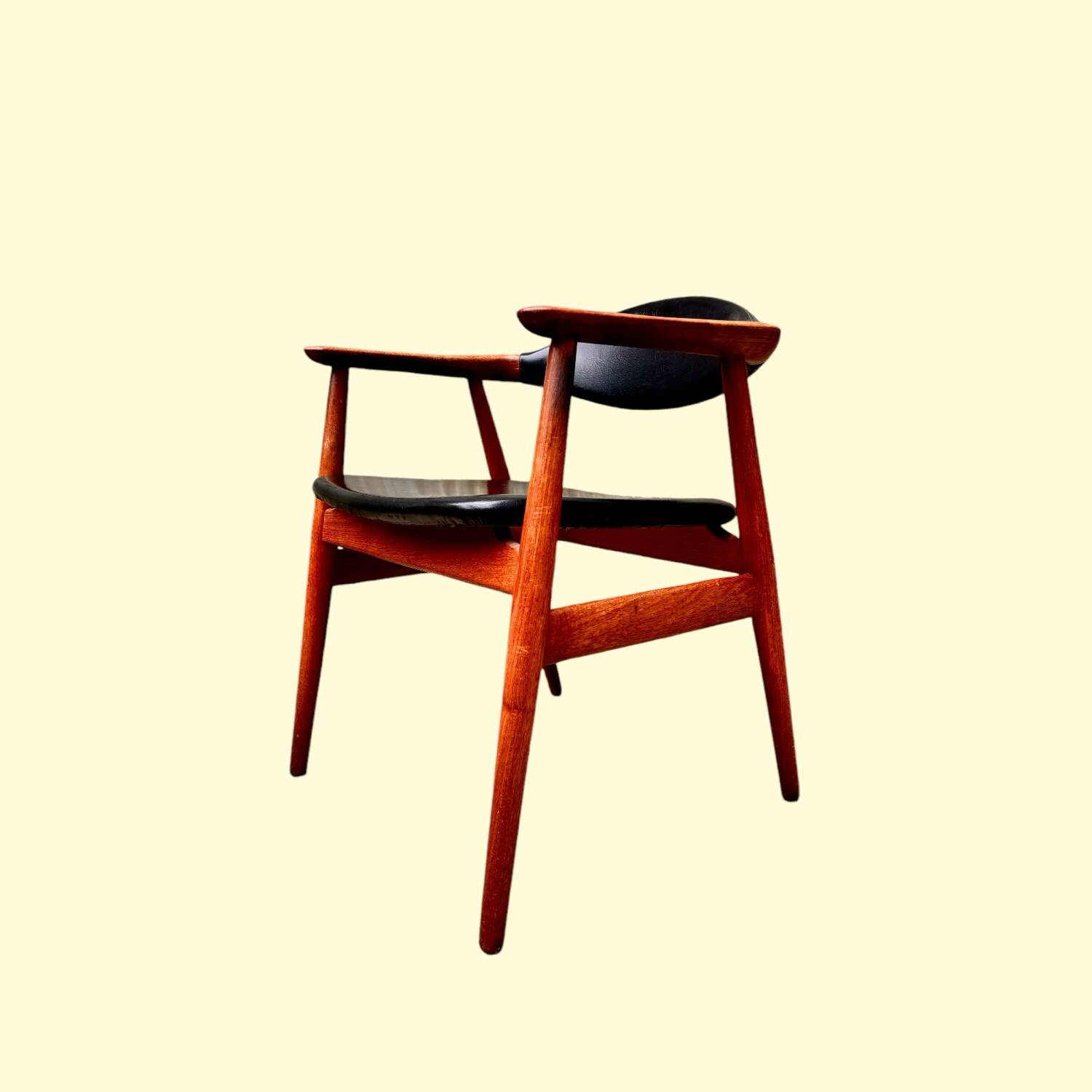 Vintage GM11 Svend Aage Eriksen office chair, 1960s