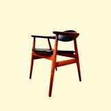 Vintage GM11 Svend Aage Eriksen office chair, 1960s