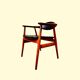 Vintage GM11 Svend Aage Eriksen office chair, 1960s
