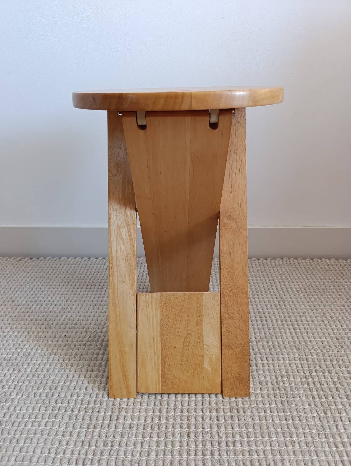 "Suzy" folding stool by Adrian Reed – vintage British design