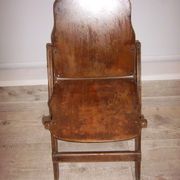 Chaise US armée américaine de 1939/45 en bois pliante