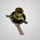 Vintage old french double wall light "maison arlus" 1950