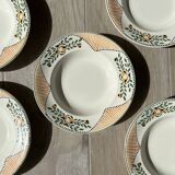 5 Longwy hollow plates