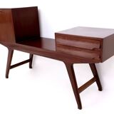 Beech Cabinet / Tv Stand in the Style of Parisi with Ash Interiors