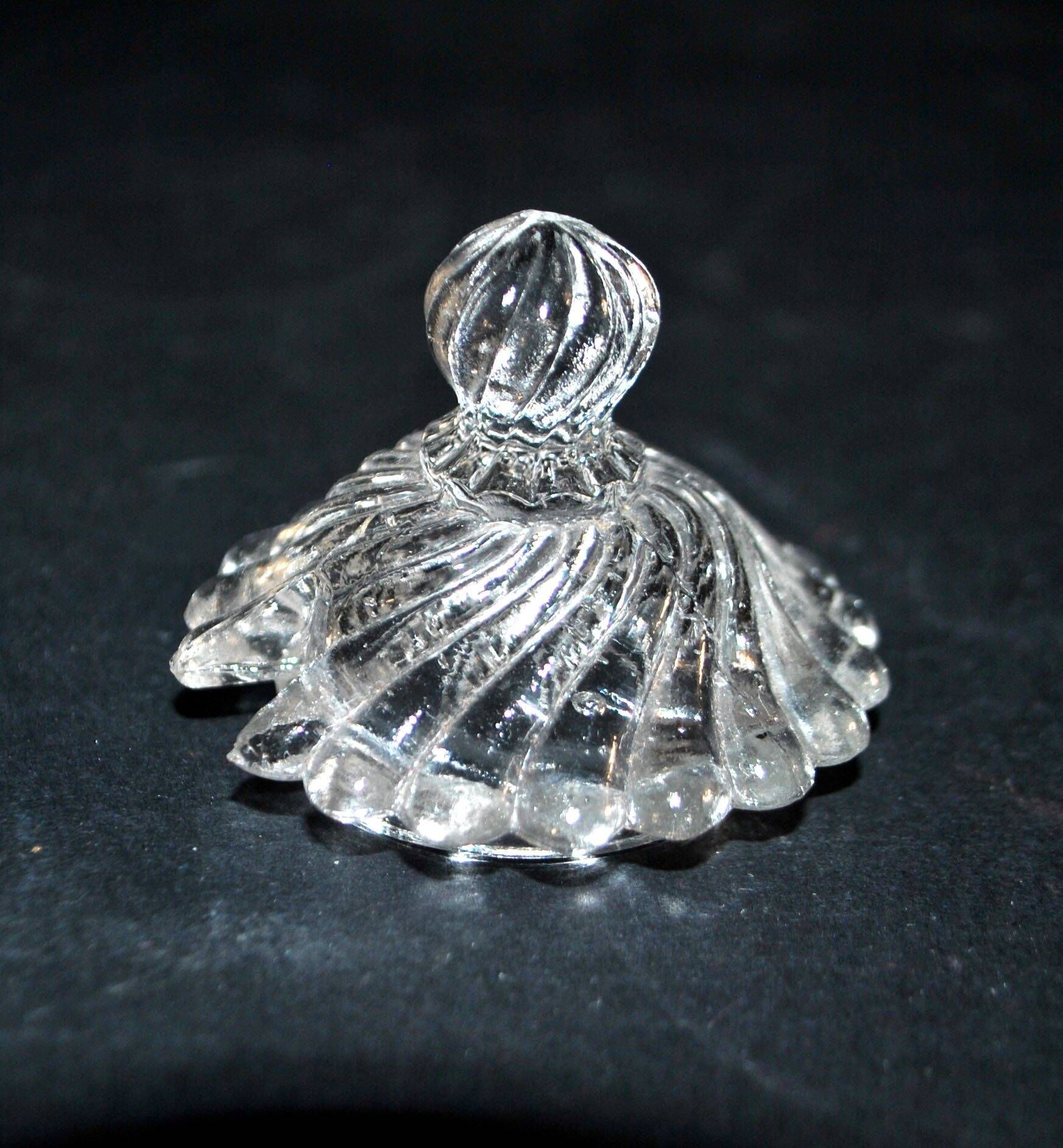 Vallerysthal rotating tableware – retro glass servant for salt, pepper, and mustard.