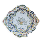 Plat en faïence Desvres - Modèle 1709