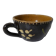 old Alsace lunch cup in glazed terracotta
