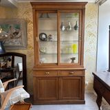 Oak display case