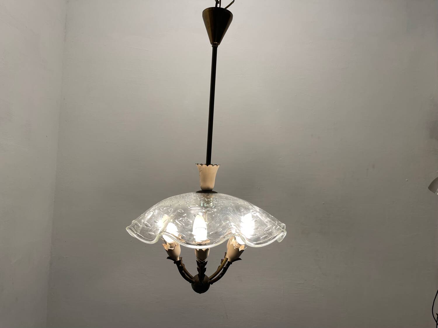 1950’s Murano Glass Light Pendant