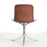 Set of 4 Scandinavian chairs model PK9 original edition K. Christiansen