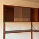Étagère scandinave en teck modulable