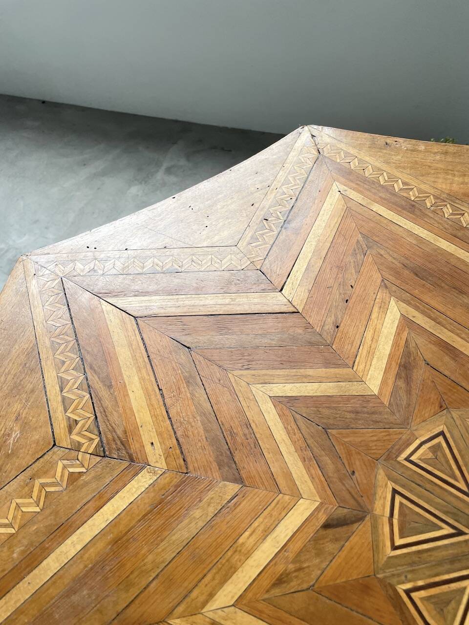 19th century inlaid side table