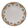 Old round dish on shower stand in art deco earthenware from the 1930s