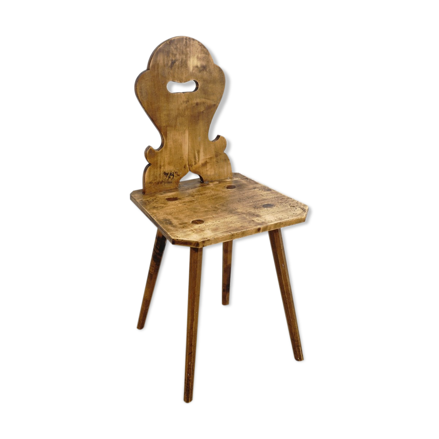 antique 1880s farmer's chair