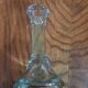 Glass candle holder