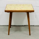 Vintage 50's side table mosaic top