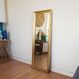 Vintage gold mirror 45x129cm