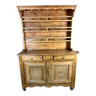 Dresser / sideboard in blond walnut late eighteenth