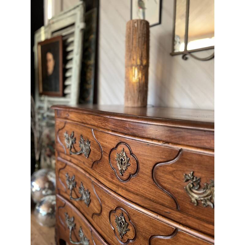Curved commode in Louis XV style